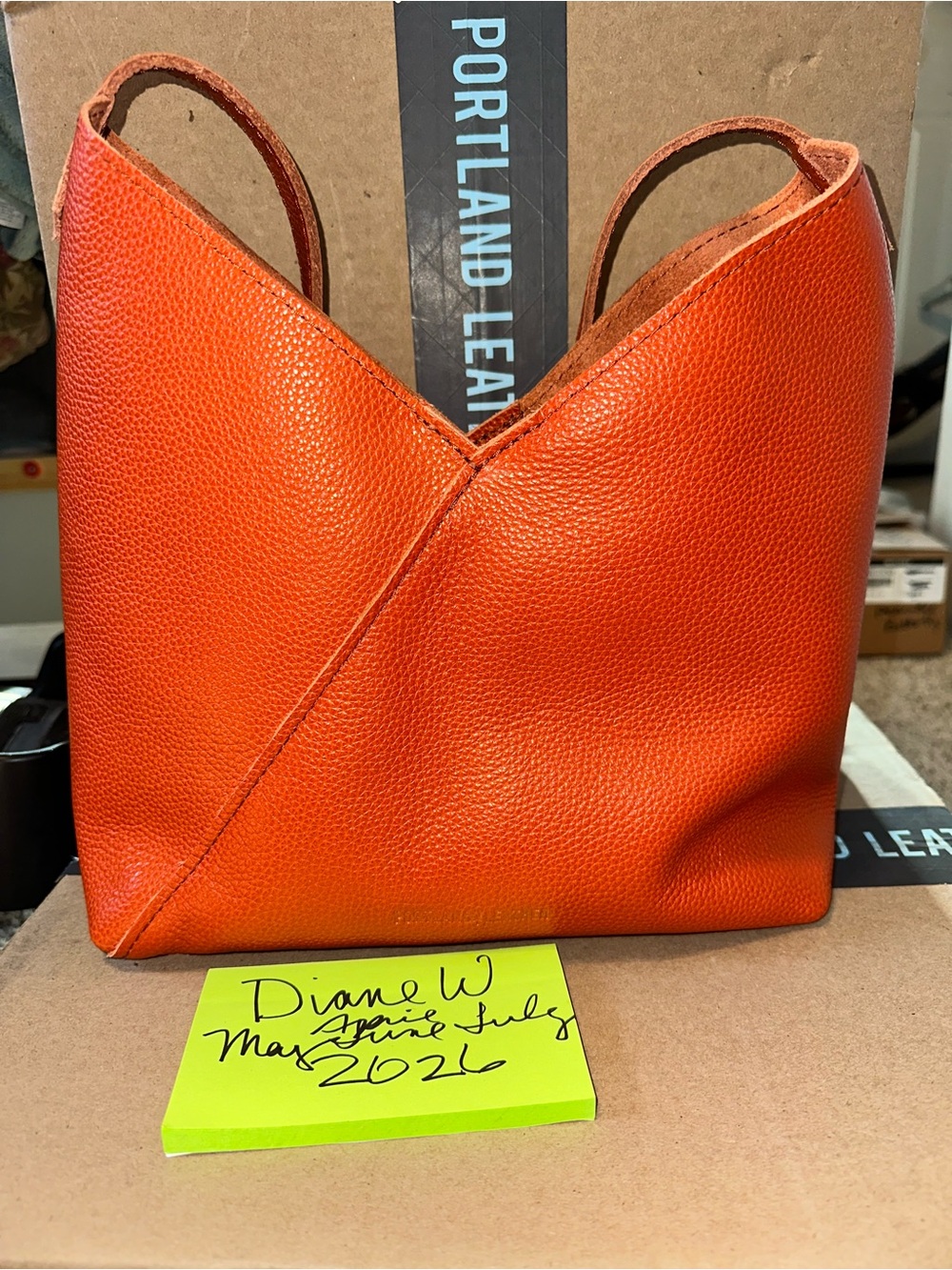 Portland leather large koi Naomi